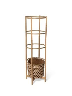 Elevated Bamboo Tomato Planter And Trellis -Green Haven Shop 8613502 4683 elevated bamboo tomato planter and trellis