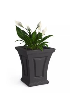 Cambridge Tall Planter, 18" Height -Green Haven Shop 8613523 07V