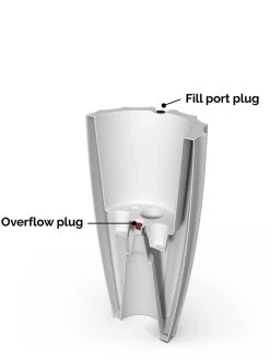 Sedona Tall Planter, 28" Height 9 Sedona Tall Planter, 28" Height -Green Haven Shop 8613525 08V