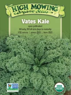 Vates Kale Organic Seeds