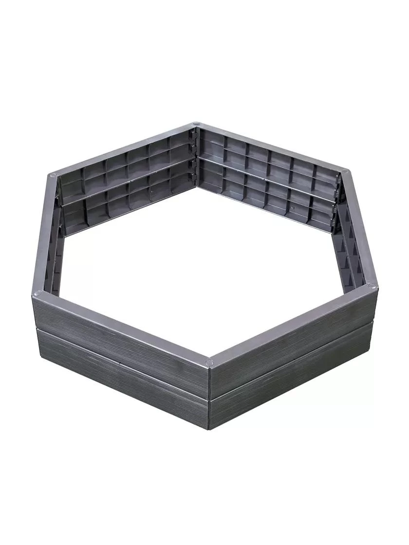 Modular Hexagon Raised Bed Kit, 28.5" 2 Modular Hexagon Raised Bed Kit, 28.5" - Image 2