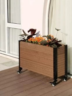 Mobile Deep Trough Planter -Green Haven Shop 8614263 04V