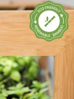 Low Bamboo LED Grow Light Garden -Green Haven Shop bamboo grow light icon 3 4 4