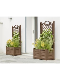 Separate Flower Box With Trellis -Green Haven Shop webimage 8613626 02V