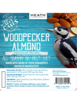 Woodpecker Almond Suet, 11.75 OZ, 12 Pack -Green Haven Shop webimage 8613691 03V